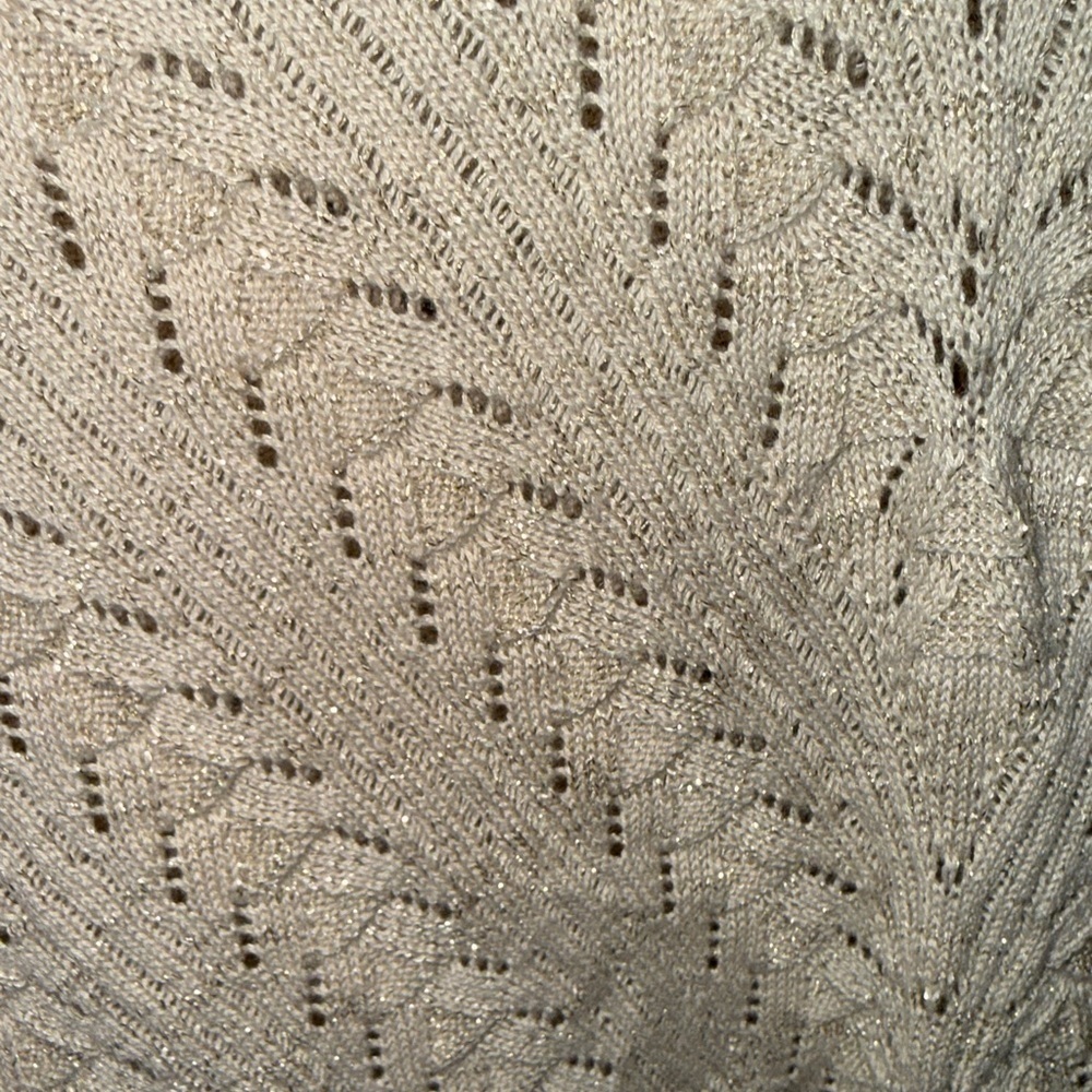 New York & Company Beige V-Neck Sweater - Picture 2 of 3